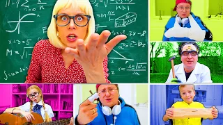 👩‍🏫 PRANK-uri și LIFEHACK-uri 💻 la Lecții ONLINE 🏠 Sketch amuzant