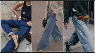 Как и с чем красиво сочетать любые джинсы в 2023 году