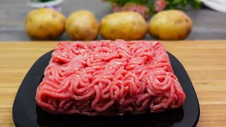 Don't cook ground beef until you see this recipe! Simple and delicious recipe!