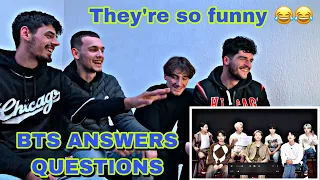 BTS ANSWERS WEB'S MOST SEARCHED QUESTIONS | MTF ZONE REACTION