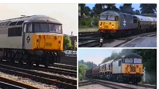 Retro Class 56's - WARNING 30 minutes of neighbour annoying thrash!