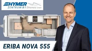 Eriba Nova 555 Kinderbetten & Hubbett Caravan