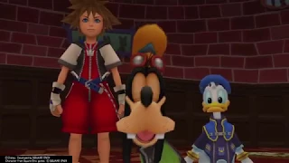 Kingdom Hearts Final Mix (PS4) Cutscene #27 Falling Down The Rabbit Hole