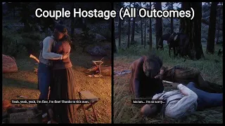 Saving A Black Couple From Skinner Brothers (All Outcomes) - Red Dead Redemption 2