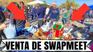 DIA DE SWAP MEET / VENDIENDO EN EL TIANGUIS / SE AMONTONO LA GENTE *EP.10*