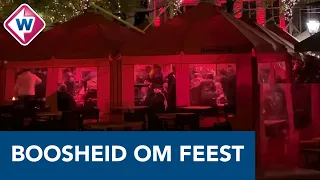 Feest in partytent op het Plein in Den Haag - OMROEP WEST