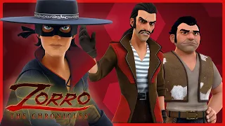 Las mejores peleas de Zorro | ZORRO, El Héroe Enmascarado