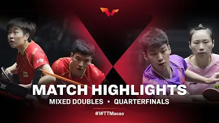 Xiang Peng/Zhang Rui vs Xue Fei/Wang Xiatong | XD | WTT Macao 2021 (QF)