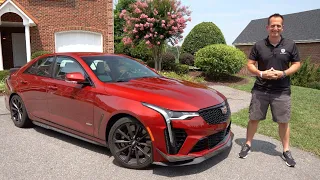 Is the 2022 Cadillac CT4-V Blackwing a BETTER sport sedan than an Audi RS3?