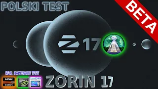 Dobry zamiennik Windows czyli najnowszy Linux ZORIN 17 BETA - REAL HARDWARE TEST Touchscreen 11cali
