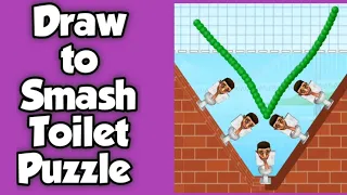 draw to Smash  Toilet Puzzle