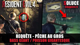 Resident Evil 4 - Solution Requête : Pêche au gros (Vendre un bass géant) Lac (Chapitre 4)