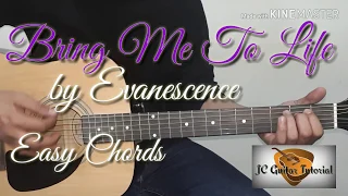 Bring Me To Life - Evanescence Guitar Chords (Guitar Tutorial)