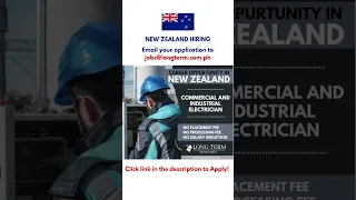 ELECTRICIAN FOR NEW ZEALAND
