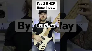 Top 3 RED HOT CHILI PEPPERS Basslines…