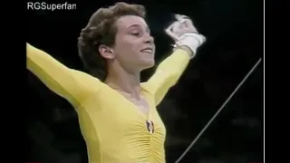 Catherine Romano FRA Uneven Bars Compulsory Olympics 1988