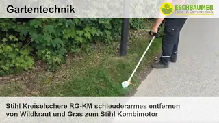 Stihl Kreiselschere RG-KM schleuderarmes entfernen von Wildkraut und Gras zum Stihl Kombimotor
