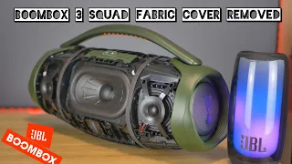 JBL Boombox 3 Squad - Fabric Cover Removed "BASS KING!"