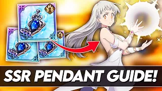 How *YOU* Can Get Tons Of SSR Pendants For Anniversary! (7DS Info) Seven Deadly Sins Grand Cross