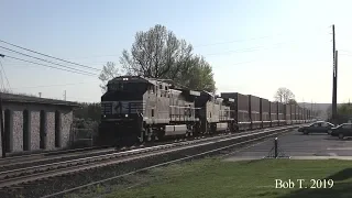 5 NS Trains in Macungie, Pa 4/27/19