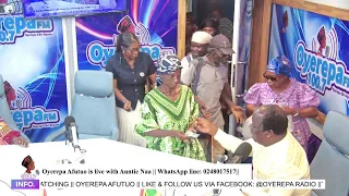 Oyerepa Afutuo is live with Auntie Naa || 17-04-2024 || Whatsapp 0248017517