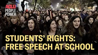 Students' Rights: Free Speech at School