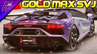 HAPPY THANKSGIVING! GOLD MAX Lamborghini Aventador SVJ Roadster (6* Rank 4081) Asphalt 9 Multiplayer