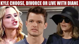 Y&R Spoilers Summer got angry and made the condition, Divorce Kyle if he wants to live with Diane