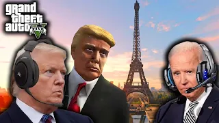 US Presidents visit EIFFEL TOWER in GTA 5