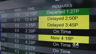 Flight Delays At South Florida Airports Blamed On Government Shutdown
