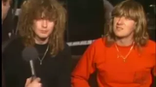 Joe Elliott and Rick Savage Interview (1983)