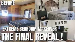 DIY BEDROOM MAKEOVER ON BUDGET |  EXTREME ROOM TRANSFORMATION | TRASHED ROOM MAKEOVER | TIME LAPSE