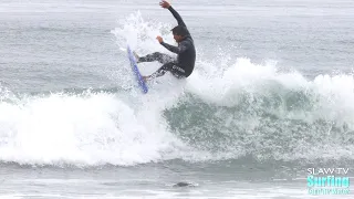 Chris Ward Leads the Pack Surfing at Lowers Trestles : 4K SLAW Sessions