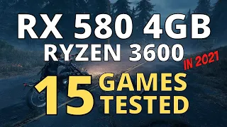 RYZEN 5 3600 RX 580 TEST IN 15 GAMES