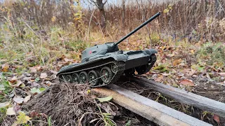Т-44, обзор модели танка, преодоление препятствий