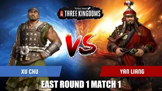 Xu Chu vs Yan Liang | Total War Three Kingdoms Duelist Tournament East Round 1 Match 1