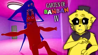 ДЕТСАД БАНБАНА 4 БАНБАН УНИЧТОЖИЛ НАБНАБА 😱 Garten of Banban 4