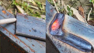 Secret weld with E-6013, Stop welding poor quality work, If you only know this techniques