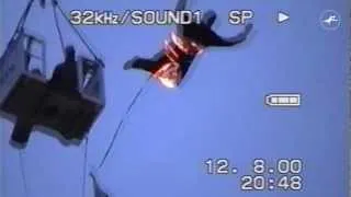 Gary Connery: BASE jump on fire