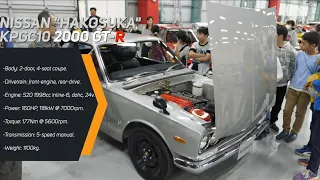 Checking a fully restored Hakosuka Skyline GT-R! Great Exhaust & Engine Sound! | JDM Masters