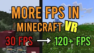 19 Mods for MORE FPS in MINECRAFT VR (Vivecraft 1.19.3)