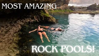 WE WERE NOT READY TO SWIM IN THIS ROCK POOL… Day 2