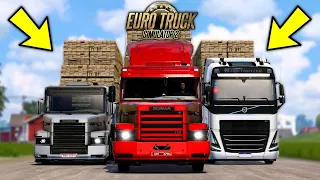 O INÍCIO DAS VIAGENS DO COMBOIO BARBEIRO NO MAPA RBR! - EURO TRUCK SIMULATOR 2