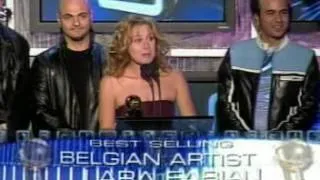 Lara Fabian acceptance speech - World Music Awards 2001