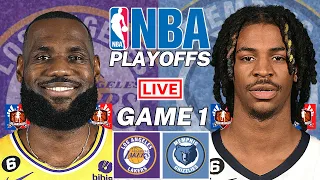 Los Angeles Lakers vs Memphis Grizzlies Game 1 | NBA Playoffs Live Scoreboard 2023 | Jimby Sports