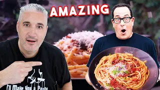 Italian Chef Amazed By Pasta Puttanesca Recipe Taken to the Next Level