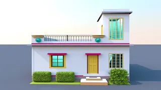 25 x 28 house design II 25 x 28 ghar ka naksha II 700 sqft house plan