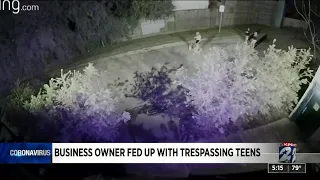 Business owners fed up with trespassing teens