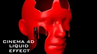 Cinema 4D Tutorial - Creating Melting Liquid Effect in Cinema 4D