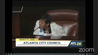 #Atlanta City Council Full Council Meeting: March 21, 2022